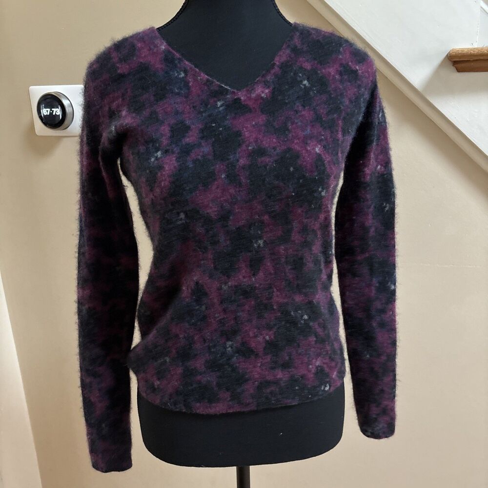 Women’s 100% Cashmere Saks Fifth Avenue Sweater Size Small Multi Color